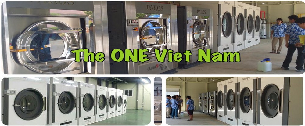 Máy giặt vắt sấy giặt khô công nghiệp Hàn Quốc